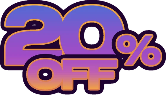 20% OFF