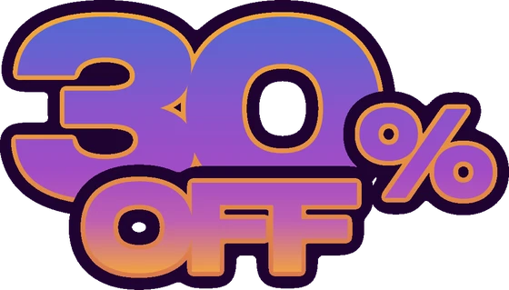 30% OFF