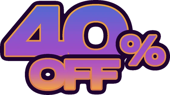 40% OFF